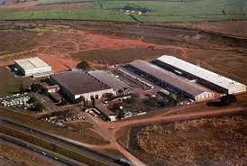 visão do alto Fábrica Gurgel falida