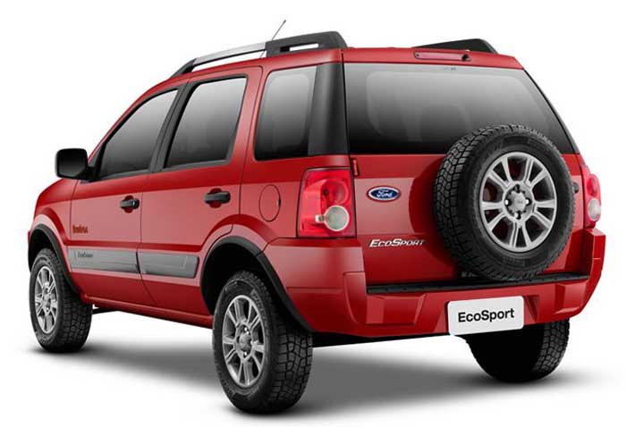 Ecosport 2011 vermelha