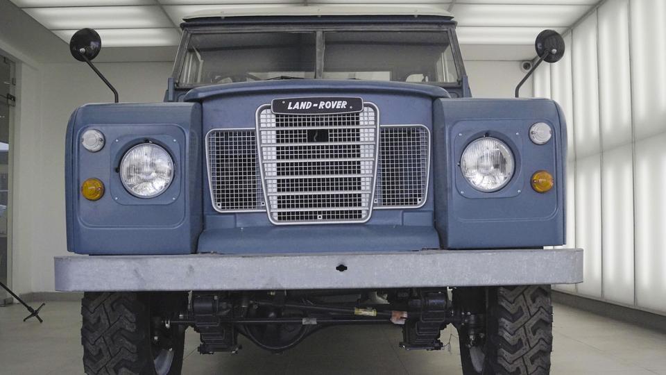 Land Rover restaurada