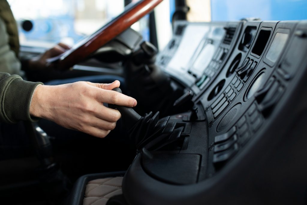 carteira B: motorista de caminhão