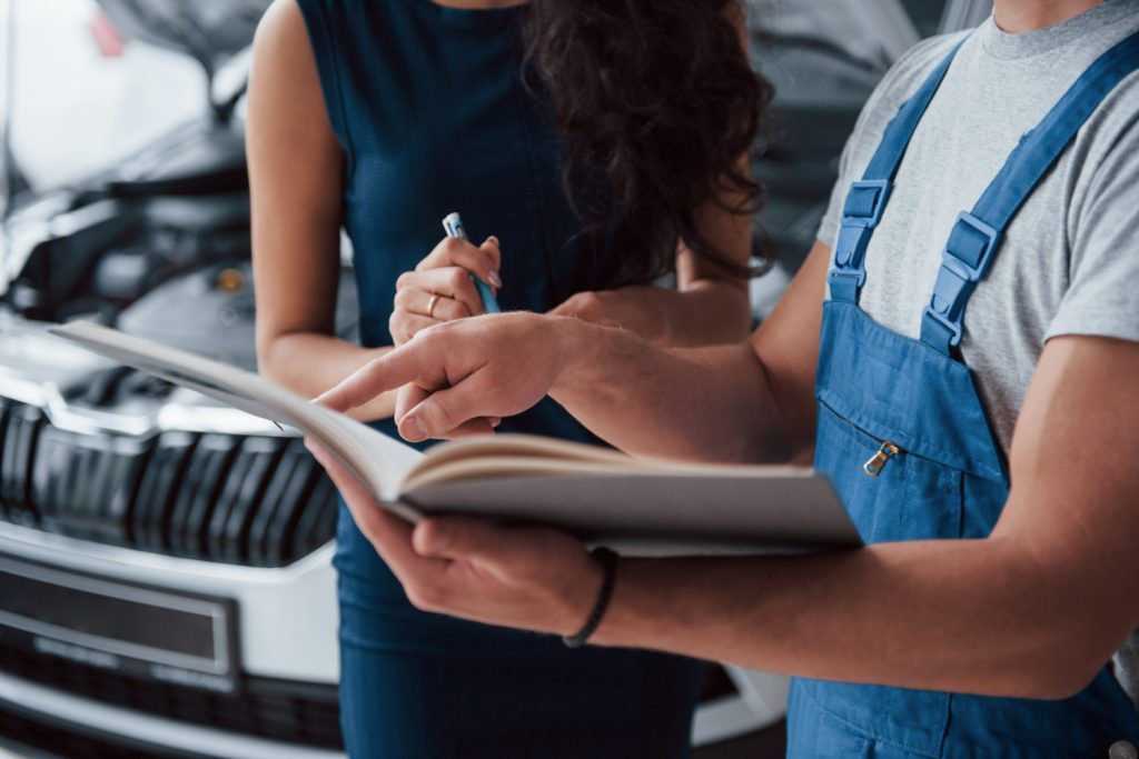 análise de histórico de carro