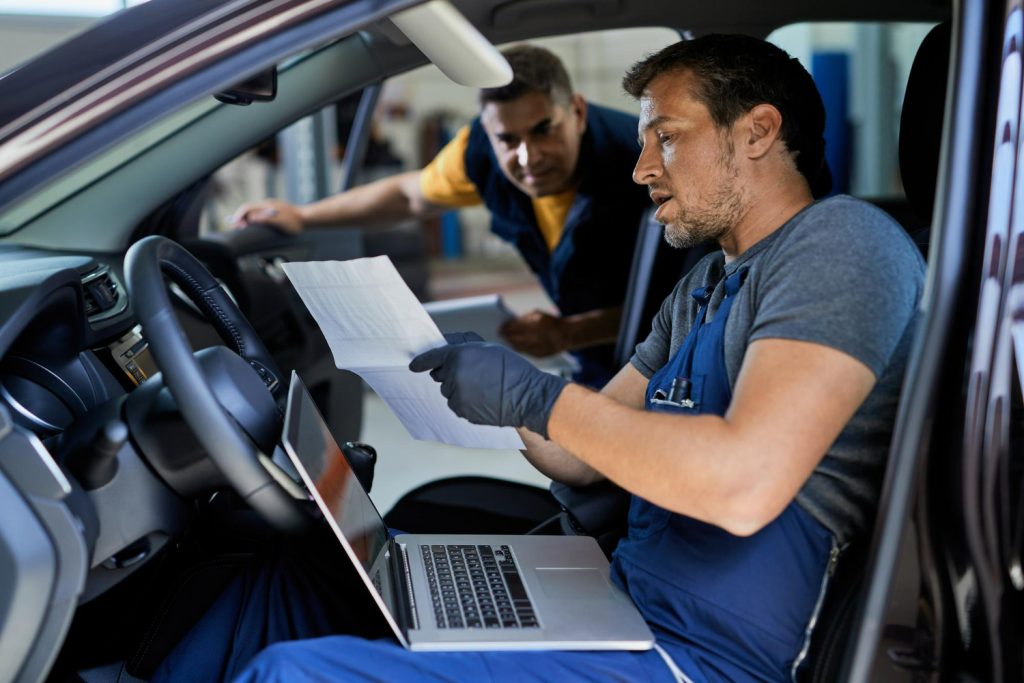 análise documento carro