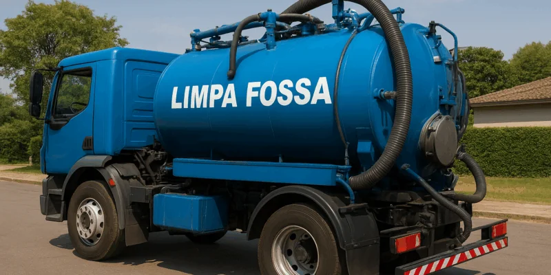 caminhão limpa fossa